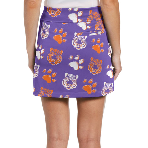 All-Over Print Women's Middle-Waisted Skorts