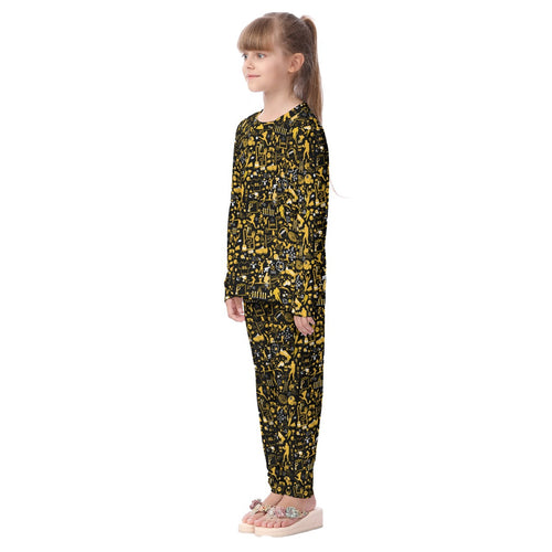 All-Over Print Kid's Pajamas Set