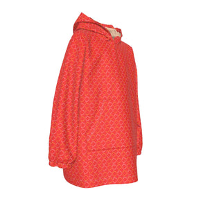 Arrowhead Kid's Sherpa Fleece Hoodie Blanket
