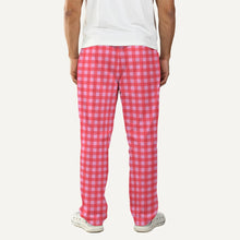 Load image into Gallery viewer, Pink Ginghman Men&#39;s Pajama Pants