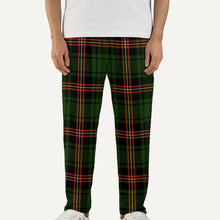 Load image into Gallery viewer, Christmas Plaid Black Men&#39;s Pajama Pants