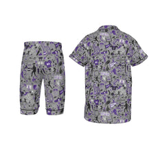 Load image into Gallery viewer, All-Over Print Kid&#39;s Imitation Silk Short Pajamas