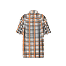 Load image into Gallery viewer, Boys Spirit Polo - Black and Orange Plaid