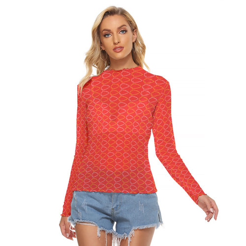 Arrow Head All-Over Print Women's Mesh