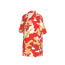 Load image into Gallery viewer, Boys Spirit Polo - Red and Gold Camo