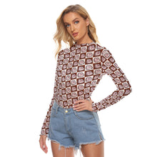 Load image into Gallery viewer, Rolla Bulldog Check Women&#39;s Mesh Top