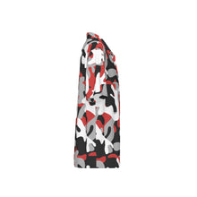 Load image into Gallery viewer, Boys Spirit Polo - Black and Red Camo