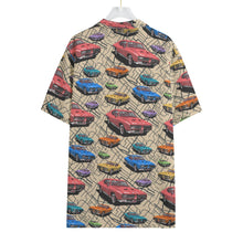 Load image into Gallery viewer, Car Guy Men's Hawaiian Poly/Span Shirt-Road Runner