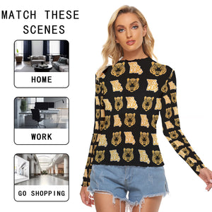 Mizzzzz-raw Ladies Mesh Top