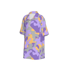 Load image into Gallery viewer, Boys Spirit Polo - Purple and Gold Camo