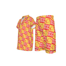 Load image into Gallery viewer, All-Over Print Kid&#39;s Imitation Silk Short Pajamas