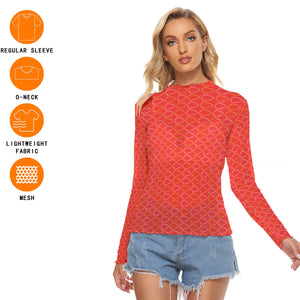 Arrow Head All-Over Print Women's Mesh
