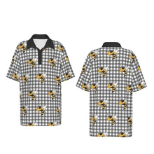 Load image into Gallery viewer, Boys Spirit Polo- Black and White Buzz Black Collar