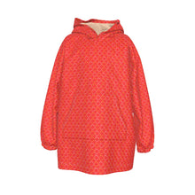 Load image into Gallery viewer, Arrowhead Kid&#39;s Sherpa Fleece Hoodie Blanket