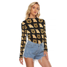 Load image into Gallery viewer, Mizzzzz-raw Ladies Mesh Top