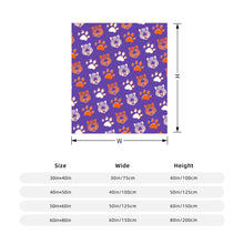 Load image into Gallery viewer, Purple Tigers Blanket