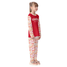 Load image into Gallery viewer, KC Micro Print Kid&#39;s Pajamas Set