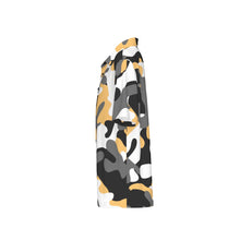 Load image into Gallery viewer, Boys Spirit Polo - Black and Gold Camo