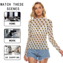 Load image into Gallery viewer, Yellow Jackets Ladies Mesh Top
