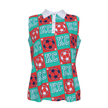 Load image into Gallery viewer, Current-ly Women's UV Protection Sleeveless Polo Shirt