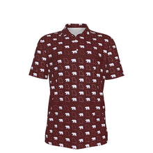 Load image into Gallery viewer, Men&#39;s UV Protection POLO Shirt- Go Bears