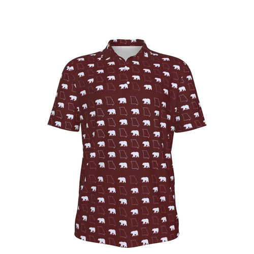 Men's UV Protection POLO Shirt- Go Bears