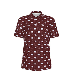 Men's UV Protection POLO Shirt- Go Bears