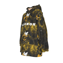 Load image into Gallery viewer, Smokin Buzz Kid&#39;s Sherpa Fleece Hoodie Blanket