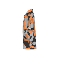 Load image into Gallery viewer, Boys Spirit Polo - Black and Orange Camo