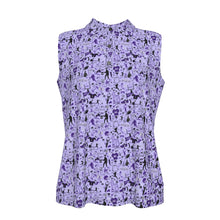 Load image into Gallery viewer, STATE MICRO PURPLE Women&#39;s UV Protection Sleeveless Polo Shirt