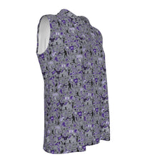 Load image into Gallery viewer, STATE MICRO GREY Women&#39;s UV Protection Sleeveless Polo Shirt