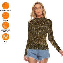 Load image into Gallery viewer, Missouri Women&#39;s Mesh Top-Black