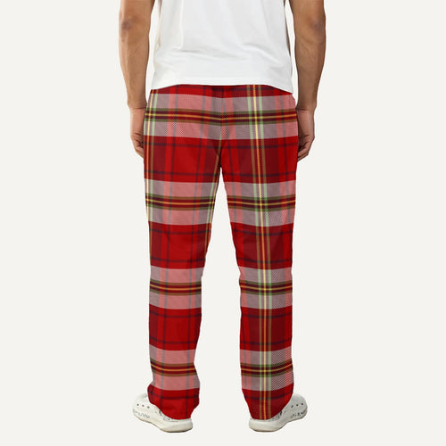 Christmas Plaid Men's Pajama Pants