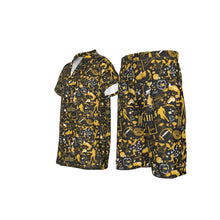 Load image into Gallery viewer, All-Over Print Kid&#39;s Imitation Silk Short Pajamas