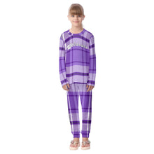 Load image into Gallery viewer, Wildcats Purple Plaid Pajamas Set