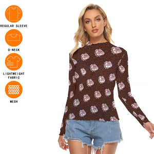 Rolla Bulldog Leopard Women's Mesh Top