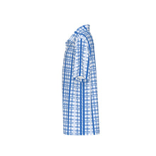 Load image into Gallery viewer, Boys Spirit Polo - Blue and White Plaid