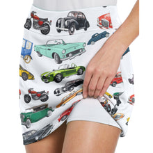 Load image into Gallery viewer, PRE-ORDER Cars Multi Middle-Waisted Skort-White