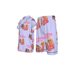 Load image into Gallery viewer, All-Over Print Kid&#39;s Imitation Silk Short Pajamas