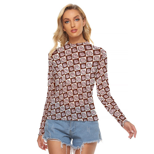 Rolla Bulldog Check Women's Mesh Top