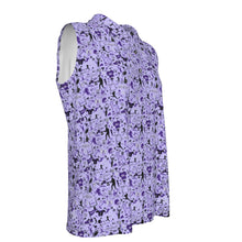 Load image into Gallery viewer, STATE MICRO PURPLE Women&#39;s UV Protection Sleeveless Polo Shirt