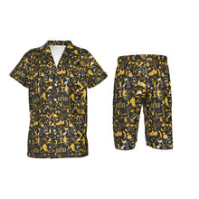 Load image into Gallery viewer, All-Over Print Kid&#39;s Imitation Silk Short Pajamas
