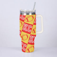 Load image into Gallery viewer, 40oz Diamond Cup With Stainless Steel Straw