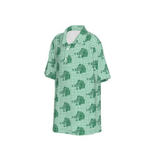 Load image into Gallery viewer, Boys Spirit Polo - Green Bucksin Plaid