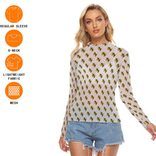 Load image into Gallery viewer, Yellow Jackets Ladies Mesh Top