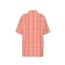 Load image into Gallery viewer, Boys Spirit Polo - Red and Gold Plaid