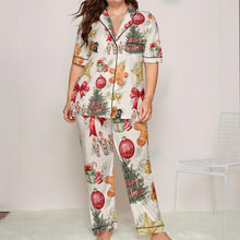 Load image into Gallery viewer, Cali and Conrad Classic Christmas Women&#39;s Trousers Pajamas Set