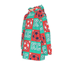 Load image into Gallery viewer, Current-ly Kid&#39;s Sherpa Fleece Hoodie Blanket