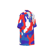 Load image into Gallery viewer, Boys Spirit Polo - Camo Red/White/Blue