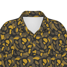 Load image into Gallery viewer, Boys Spirit Polo -Duck Camo Black and Gold